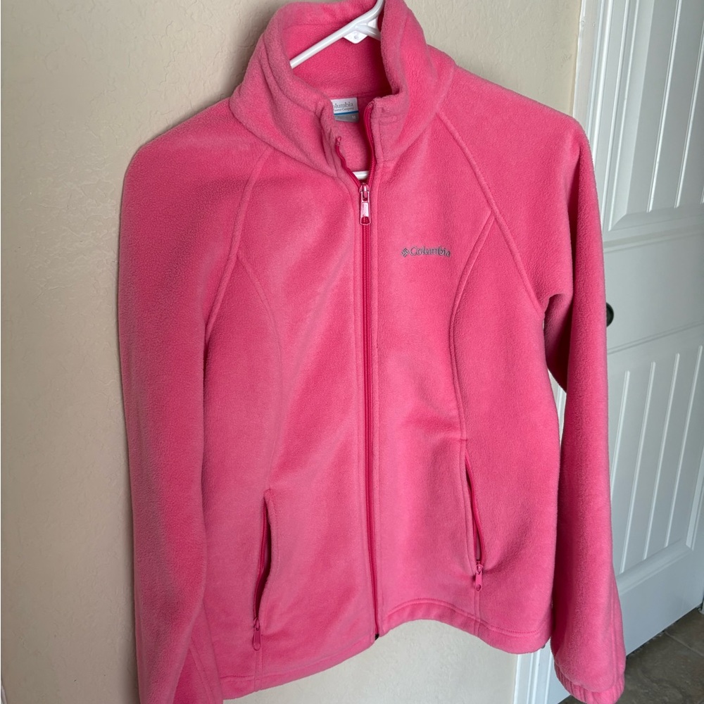 Columbia Pink Fleece Jacket